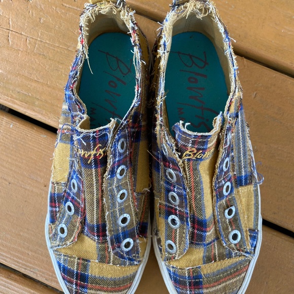 Blowfish plaid Malibu sneaker - Picture 1 of 3